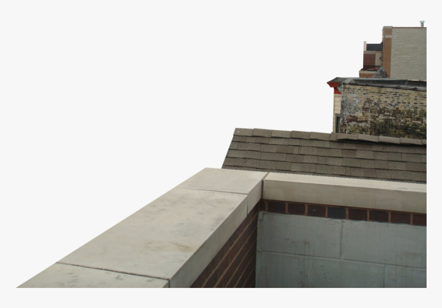 Rooftop Ledge Corner With Buildings - Top Corner Of Building, HD Png Download, Free Download