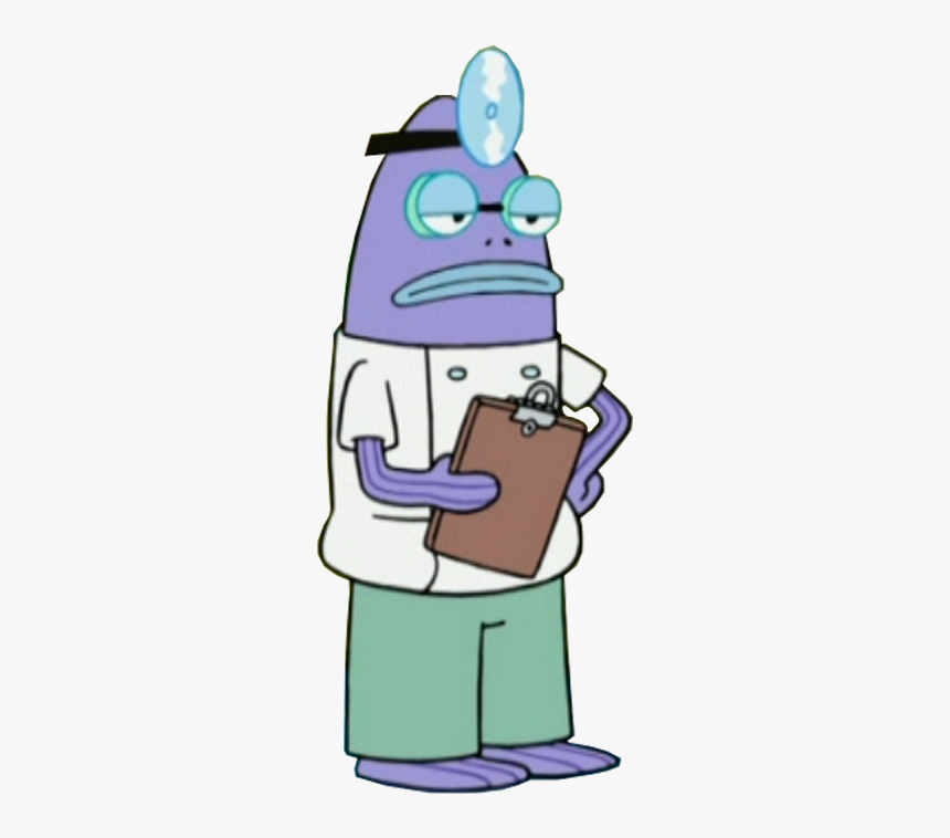 Purple Doctor Fish Spongebob, HD Png Download, Free Download