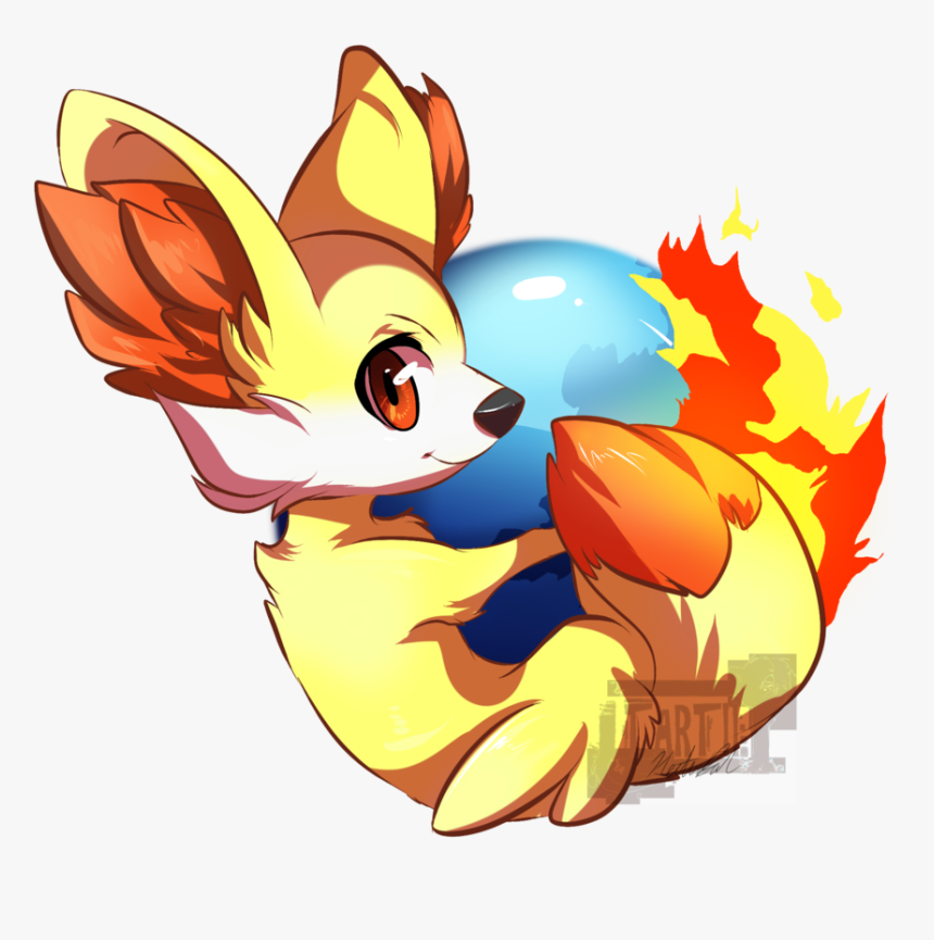 Pokémon X And Y Pikachu Dog Like Mammal Mammal Cartoon - Fennekin Firefox, HD Png Download, Free Download