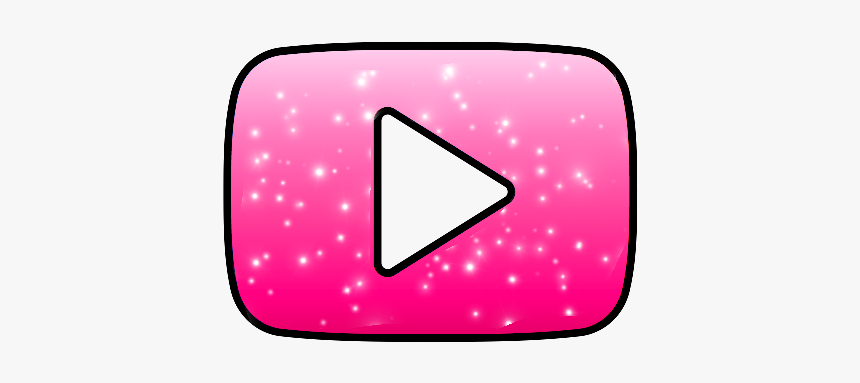 #youtube #youtubelogo #logo #pink #freetoedit - Youtube Logo Pink, HD Png.....