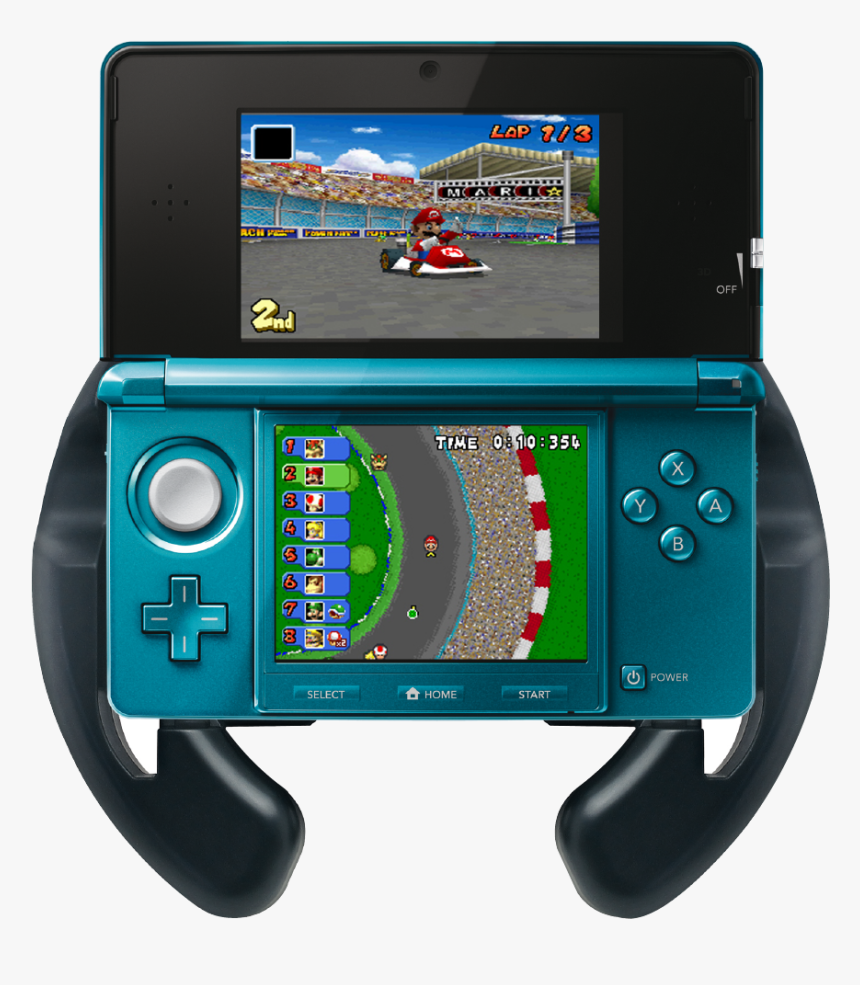 Mario Kart 7 Wheel 3ds - Nintendo 3ds Menu 2011, HD Png Download, Free Download