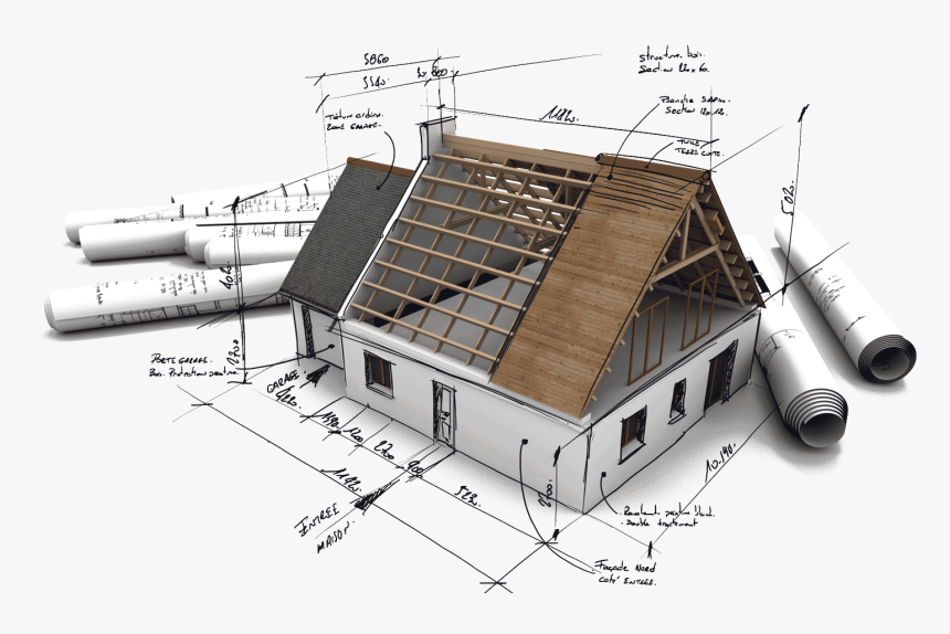 Housing Project - Building A House Png, Transparent Png, Free Download