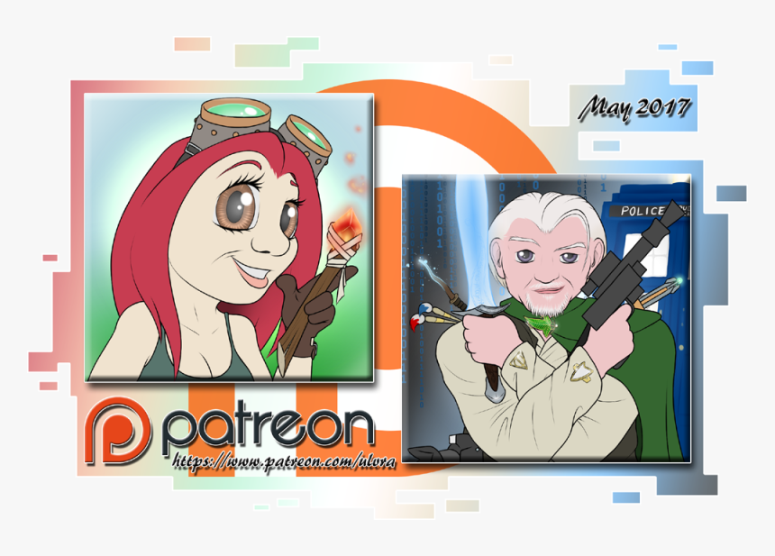 Patreon Icons - May - Cartoon, HD Png Download, Free Download