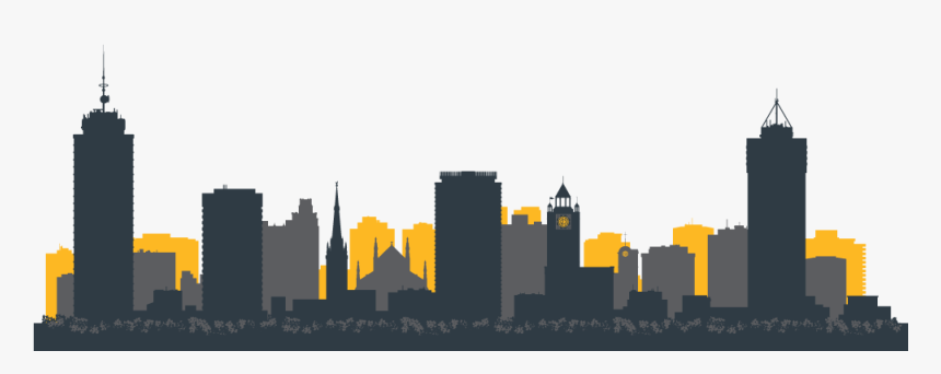 Hamilton Skyline Photography - City Skyline Vector Silhouette, HD Png Download, Free Download