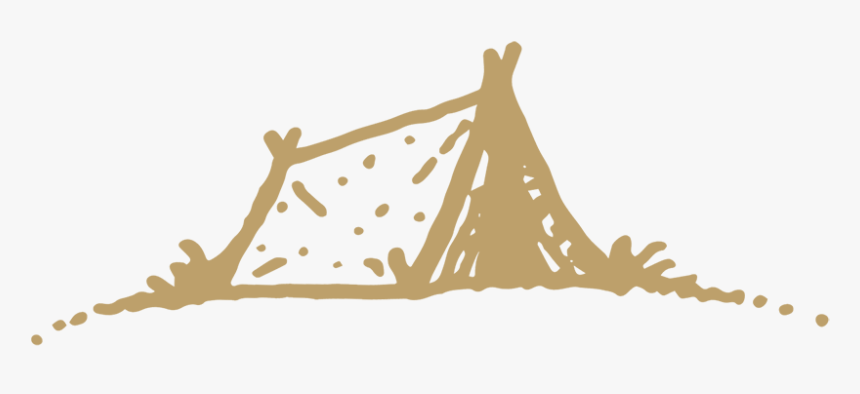 Simpletent Gold Sm - Illustration, HD Png Download, Free Download