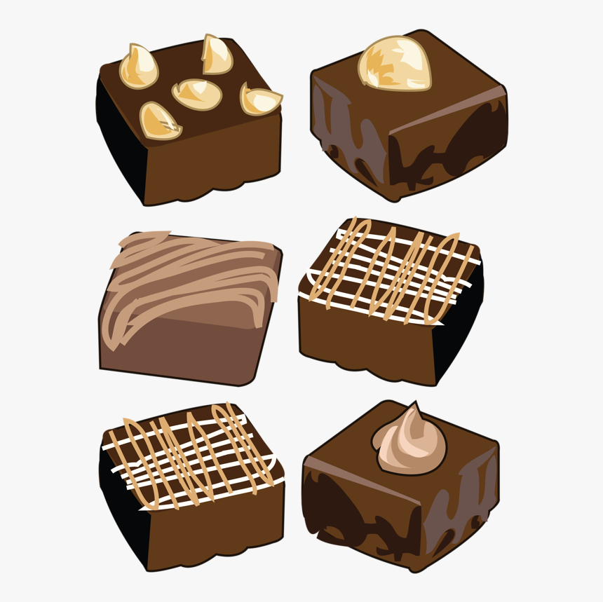 Set Of Cookies And - Brownies Logo Clipart, HD Png Download - kindpng.