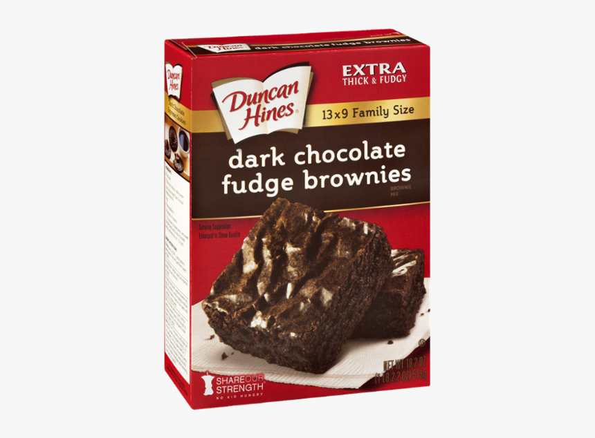 Duncan Hines Dark Chocolate Brownies, HD Png Download, Free Download