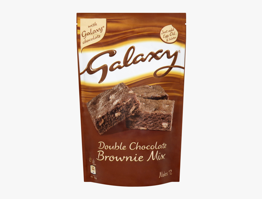 Galaxy Double Chocolate Brownie Mix 360g - Galaxy Double Chocolate Brownie Mix, HD Png Download, Free Download