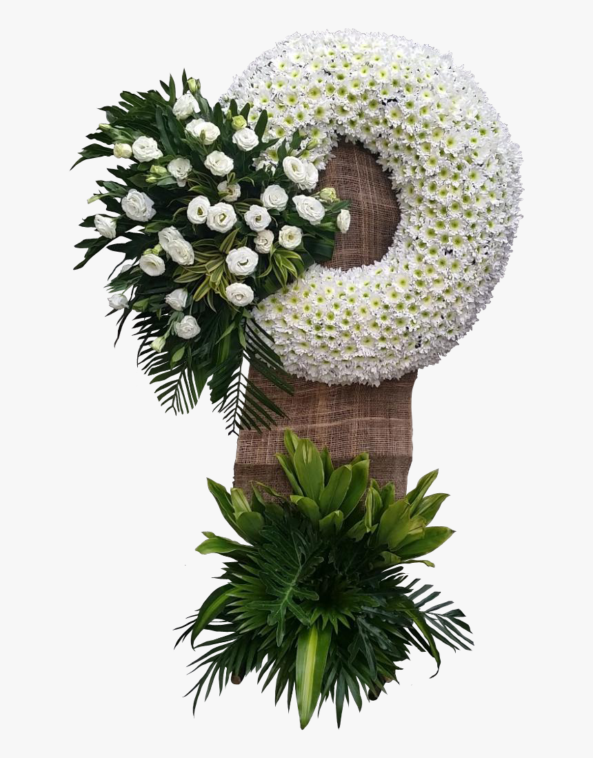 Funeral Wreath On A Stand - Bouquet, HD Png Download, Free Download