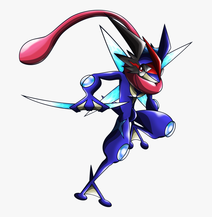 Pokemon Mega Greninja, HD Png Download - kindpng.