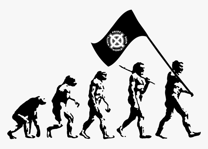 Human Evolution Homo Sapiens Technology Big Boss Bubeleh - White Pride World White, HD Png Download, Free Download