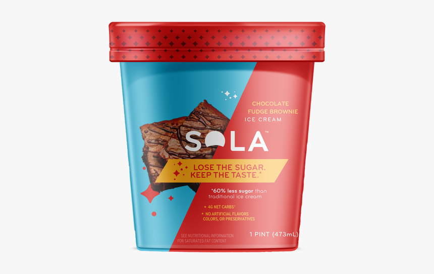 Sola, Chocolate Fudge Brownie Ice Cream - Solas Ice Cream, HD Png Download, Free Download