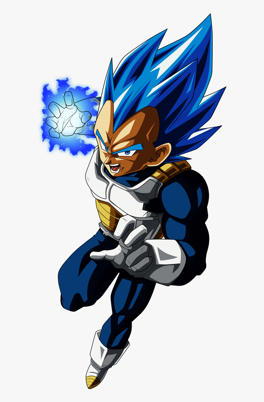 Vegeta Blue By Urielalv - Vegeta Blue Evolution, HD Png Download, Free Download