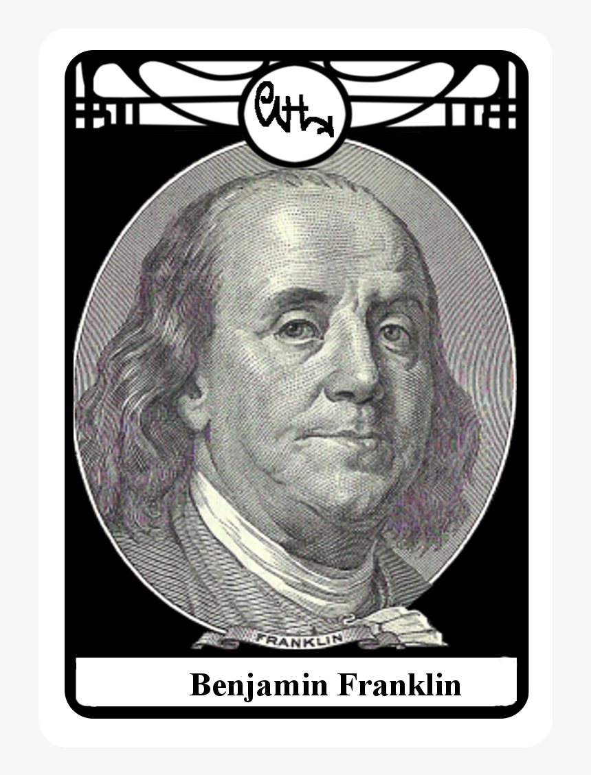 Benjamin Franklin - Benjamin Franklin Dollar Portrait, HD Png Download, Free Download