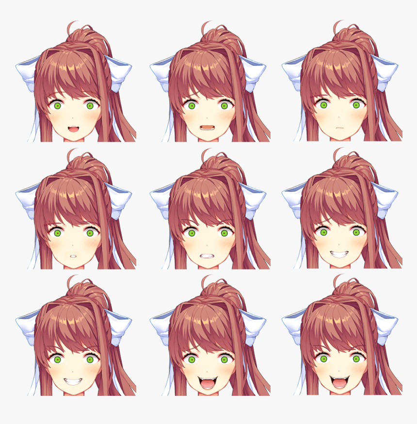 Ddlc Monika Crying, HD Png Download, Free Download