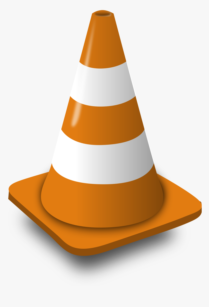 Transparent Construction Cone Png - Vlc Png, Png Download, Free Download