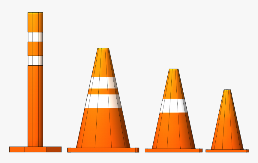 Traffic Cone 2d, HD Png Download, Free Download