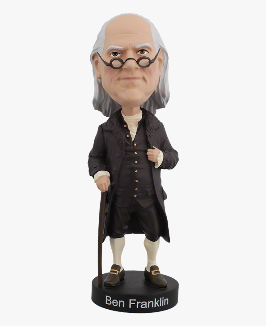 Ben Franklin V2 Bobblehead - Benjamin Franklin Bobblehead, HD Png Download, Free Download