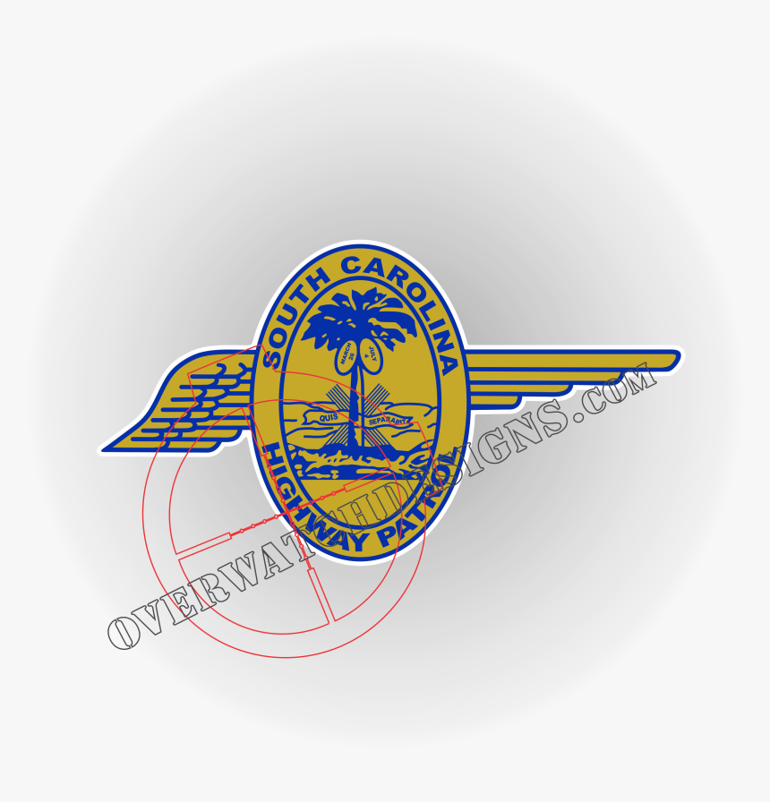 South Carolina Highway Patrol Sticker - South Carolina Highway Patrol, HD Png Download, Free Download