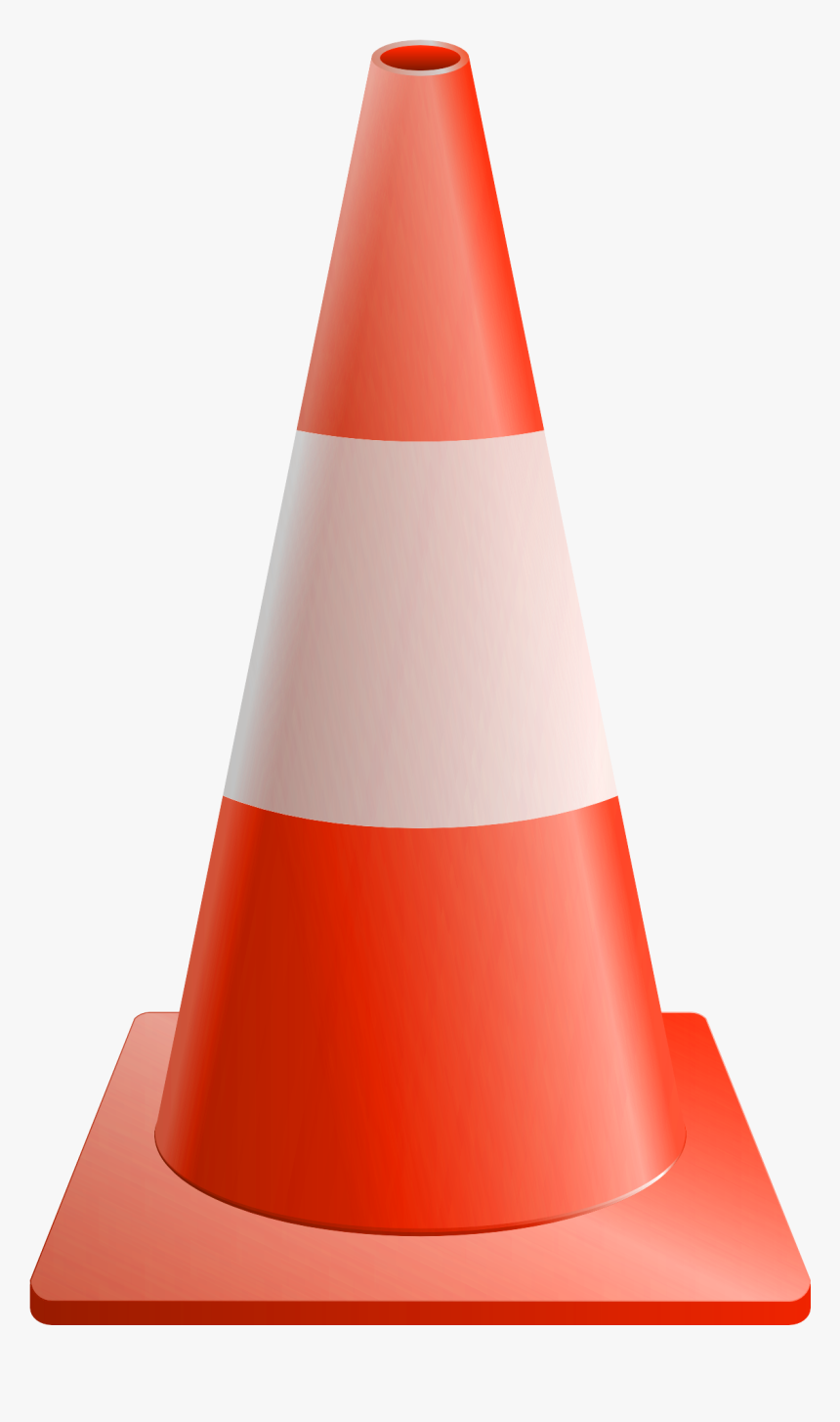 Cone Vector Png Transparent Image - Конус Дорожный 520мм Мягкий, Png Download, Free Download