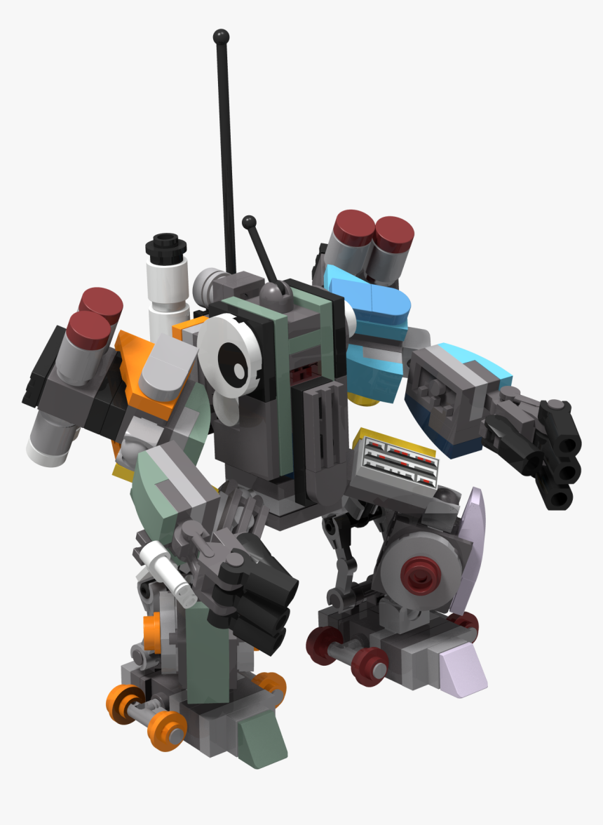 Transparent Flame Thrower Png - Heavy Mech Lego, Png Download, Free Download