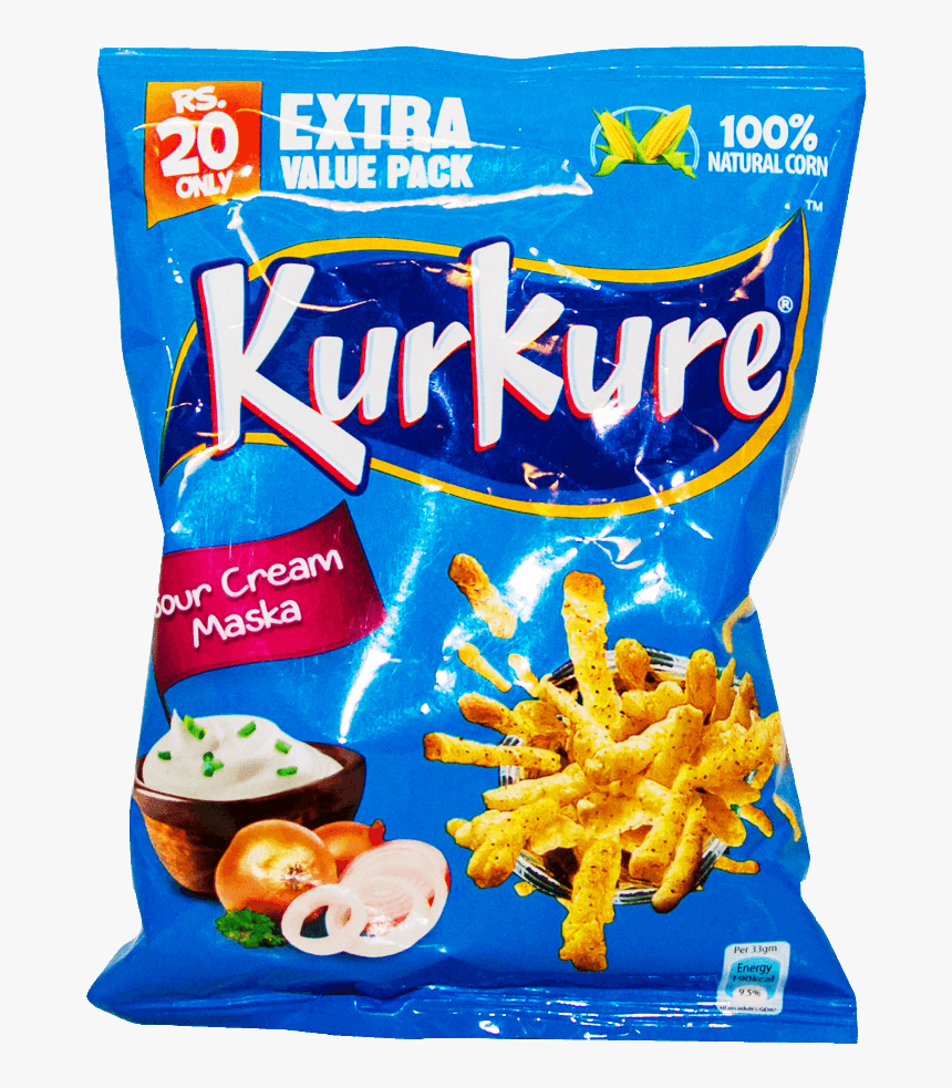 Kurkure Extra Value Pack Sour Cream Maska Chips - Kurkure Chutney Chaska, HD Png Download, Free Download