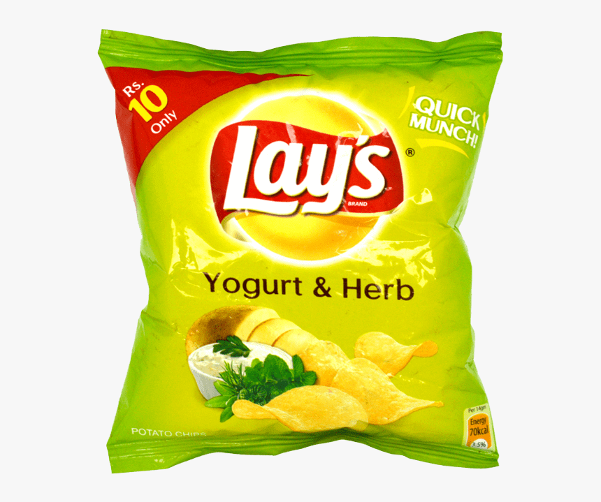 Lay"s Chips Yogurt & Herb 14g - Lays Chips Yogurt And Herbs, HD Png Download, Free Download