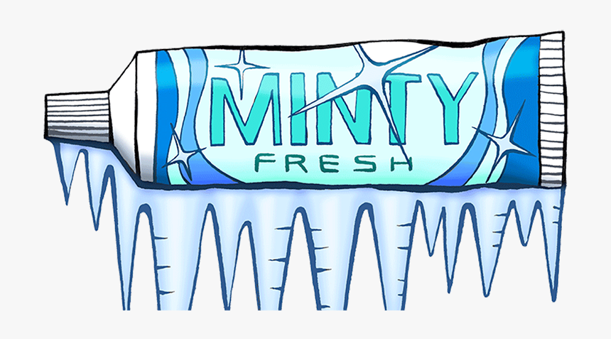 Illustration Of Minty Toothpaste, HD Png Download, Free Download