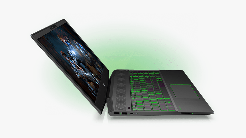 Pavilion Laptop Side View - Hp Gaming Pavilion 15 8th, HD Png Download, Free Download