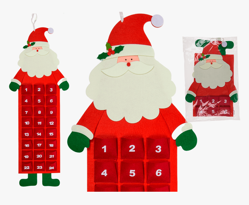 Papa Noel Calendario De Adviento, HD Png Download, Free Download