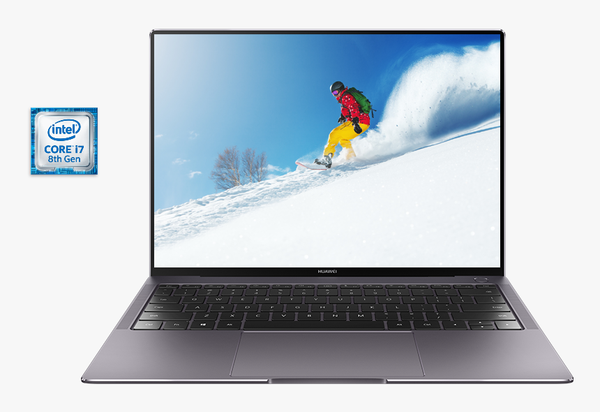 Huawei Matebook X Pro With Intel Core Processor Intel - Huawei Mate Book Pro, HD Png Download, Free Download