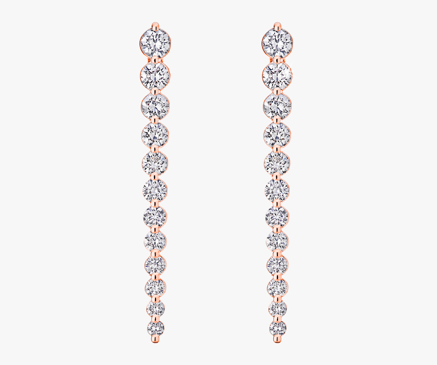 Earrings1-r Sm - Diamond Earrings Png, Transparent Png, Free Download