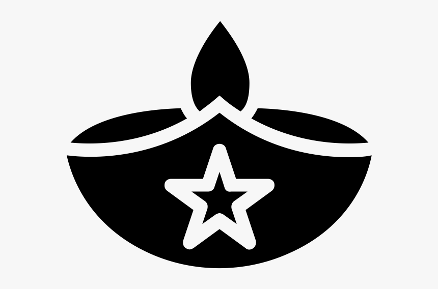 "
 Class="lazyload Lazyload Mirage Cloudzoom Featured - Diwali Lamp Black And White Logo, HD Png Download, Free Download