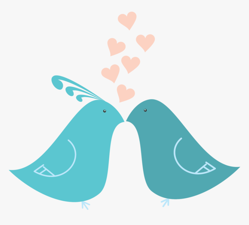 Beak,sky,wing - Love Birds Transparent, HD Png Download, Free Download