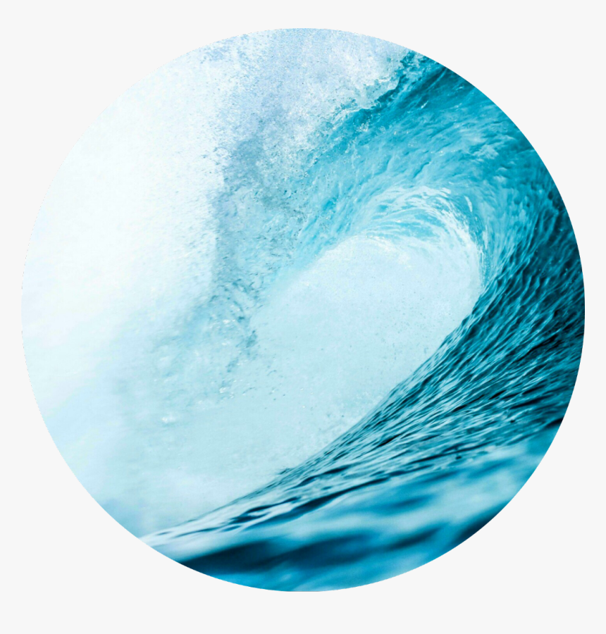 #wave #circle #background 🌊 - Ocean Wallpapers For Laptops, HD Png Download, Free Download