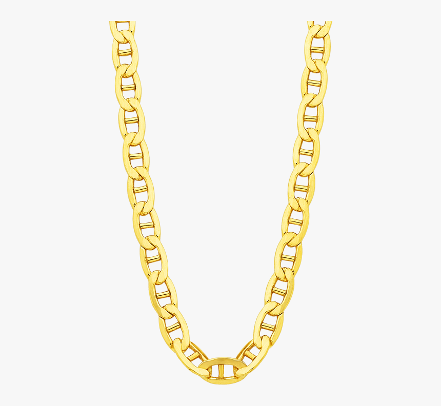 Gold Necklace Jewellery Chain - Transparent Background Gold Chain Clip Art, HD Png Download, Free Download