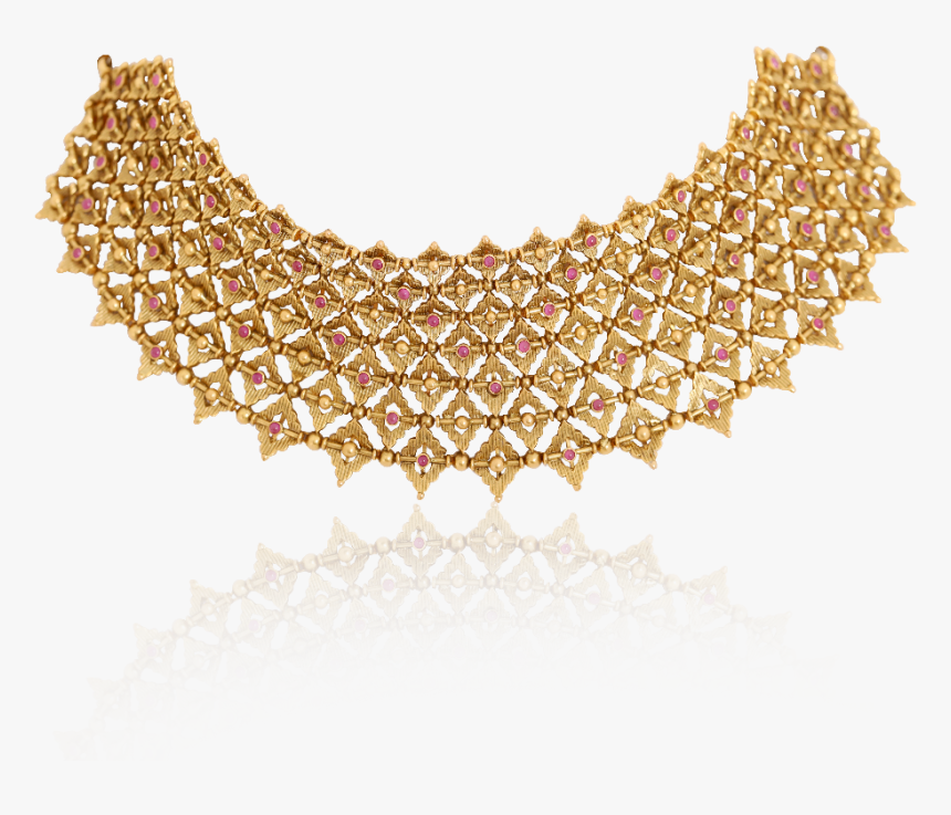 Splendorous Azva Bridal Gold Necklace, HD Png Download, Free Download