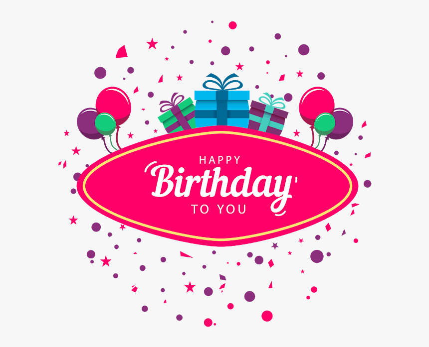 Birthday Design Png, Transparent Png, Free Download