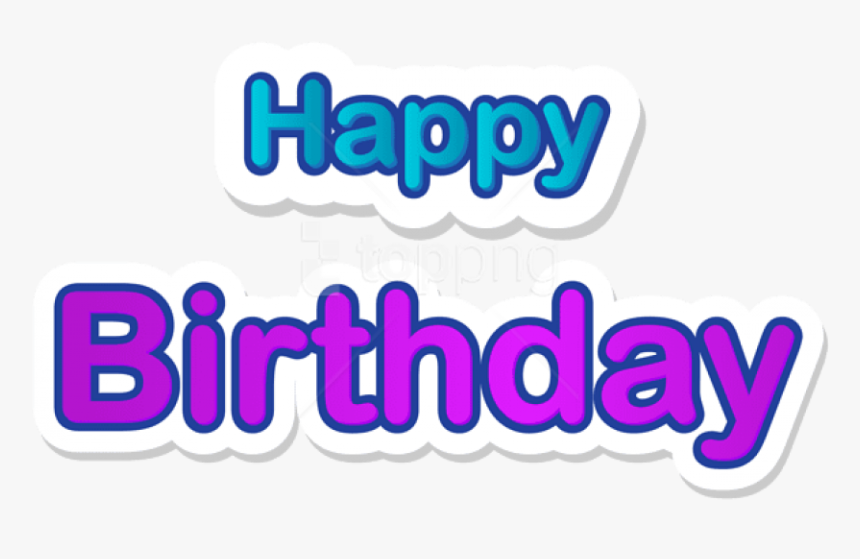 Free Png Download Happy Birthday Text Element Png Images, Transparent Png, Free Download