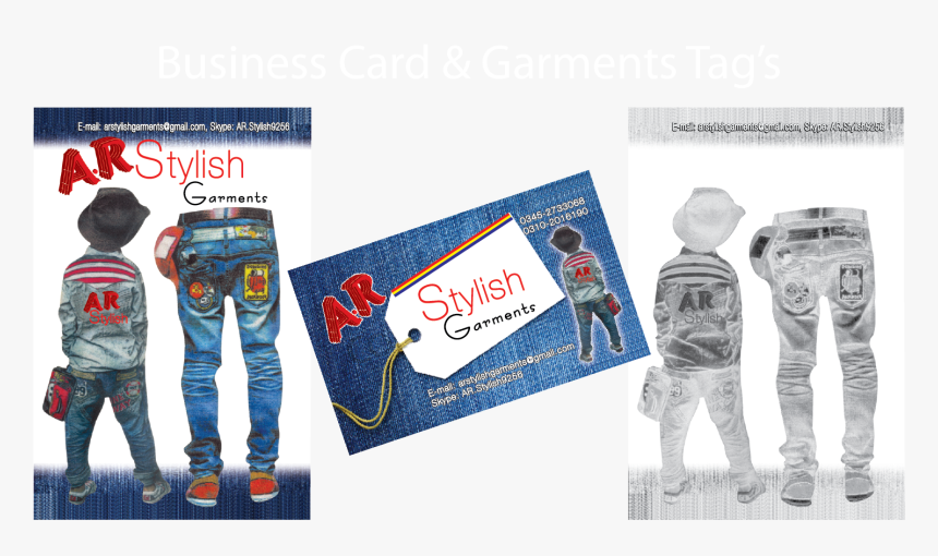 Business Card Garments Tags - Garments Clothing Visiting Card, HD Png Download, Free Download