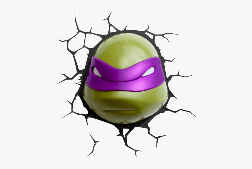 Ninja Turtles Drawing Games - Ninja Turtles Donatello Face, HD Png Download, Free Download