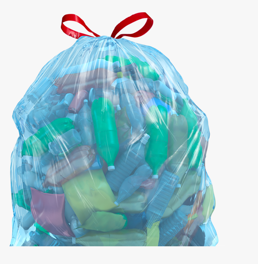 Recyclables In A Bag, HD Png Download, Free Download