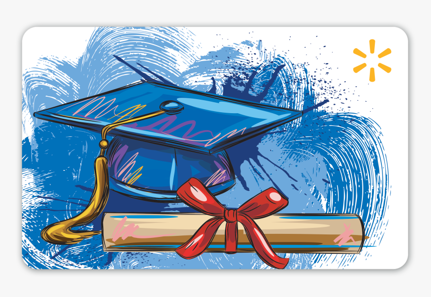 Walmart Gift Card Graduation, HD Png Download, Free Download