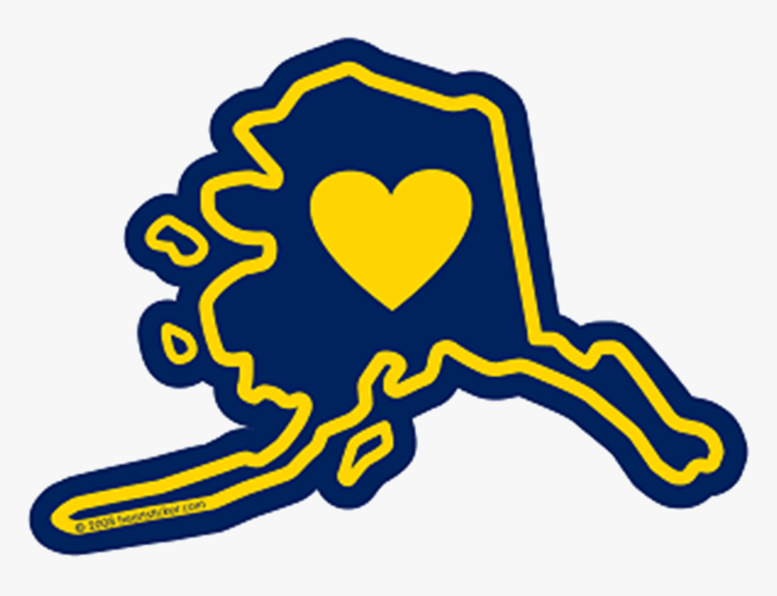 Heart In Alaska Sticker, HD Png Download, Free Download