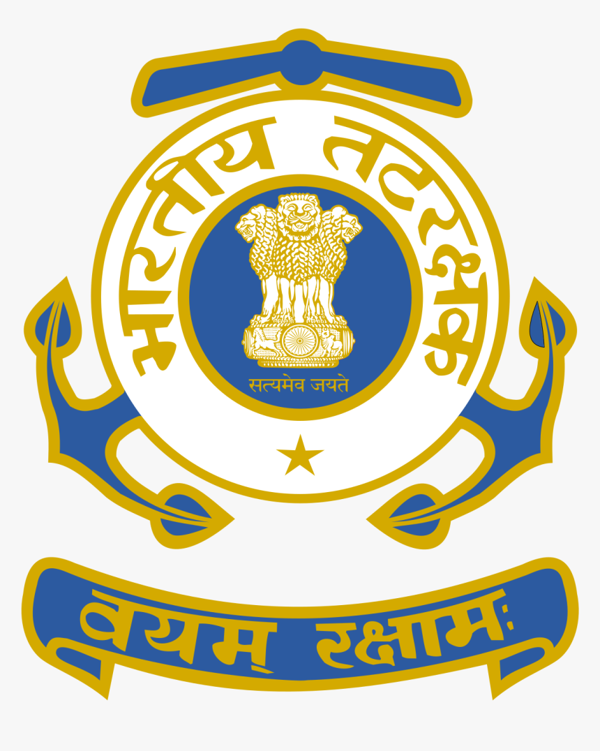 Indian Coast Guard Logo, HD Png Download, Free Download