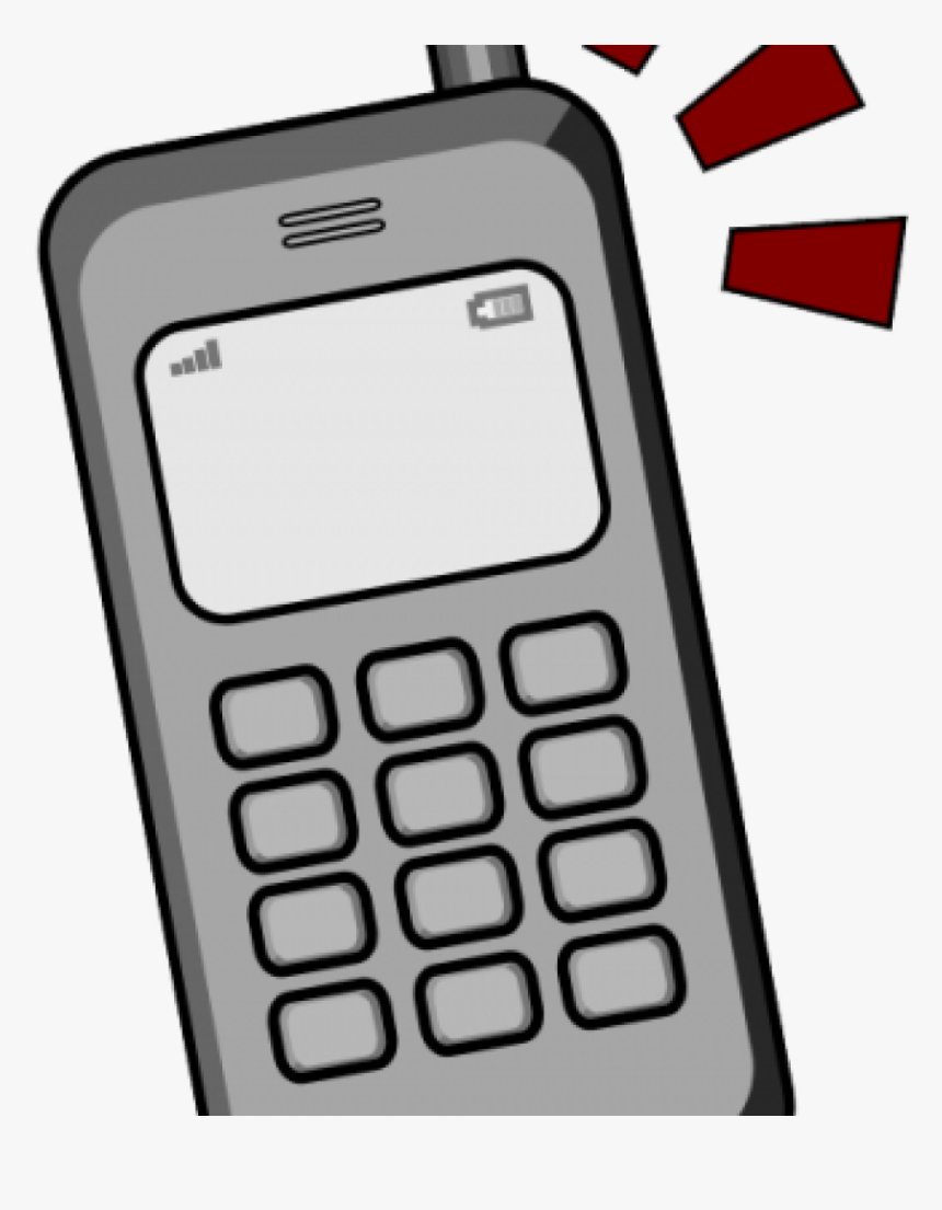Cell Phones Clipart 19 Ringing Cell Phone Image Royalty - Cellphone Clipart, HD Png Download, Free Download