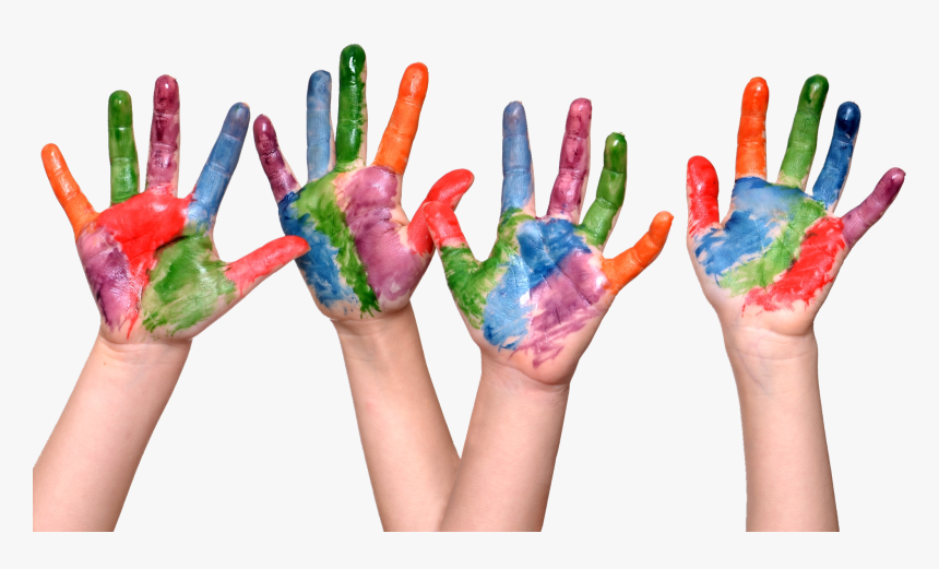 Kids Palm Paint, HD Png Download, Free Download