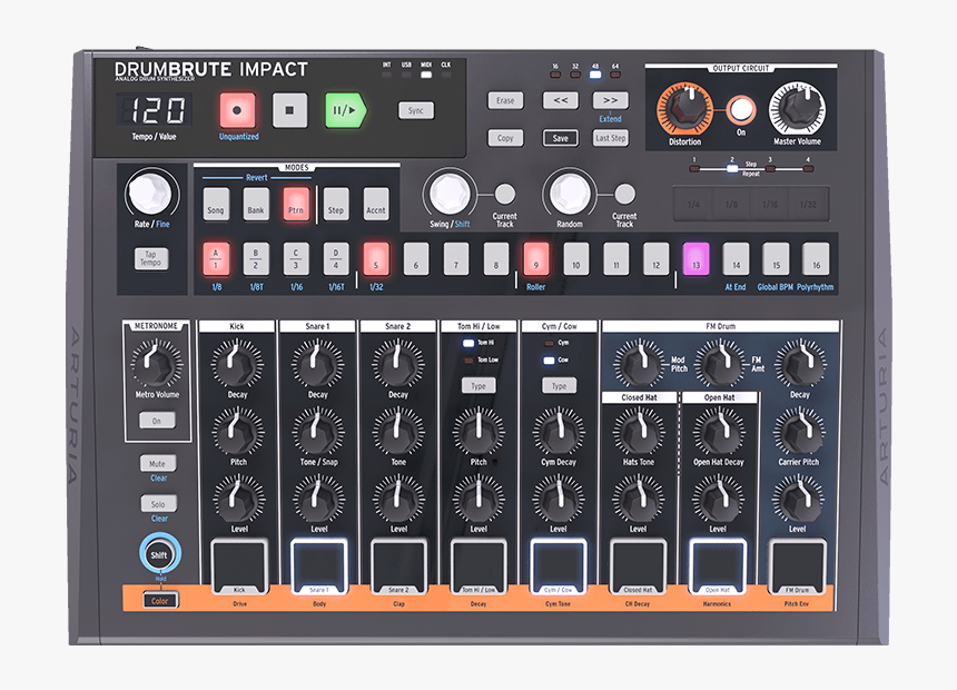 Arturia Drumbrute Impact, HD Png Download, Free Download