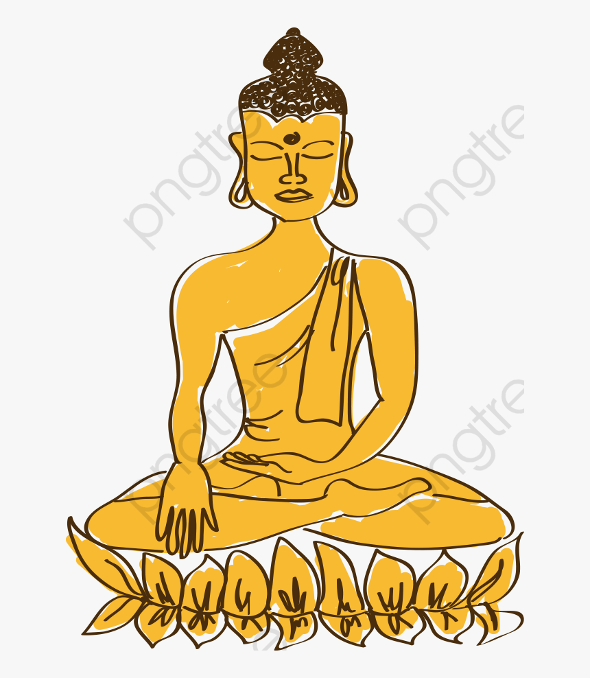 Cartoon Painted Lord Buddha - พระพุทธเจ้า การ์ตูน, HD Png Download - kindpng Cartoon Painted Lord Buddha - พระพุทธเจ้า การ์ตูน, HD Png Download - kindpng