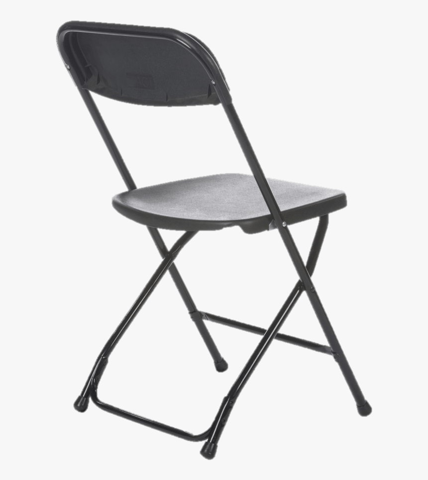 Black Folding Chairs, HD Png Download, Free Download